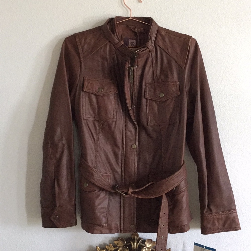 Anne Klein Vintage Leather Jacket